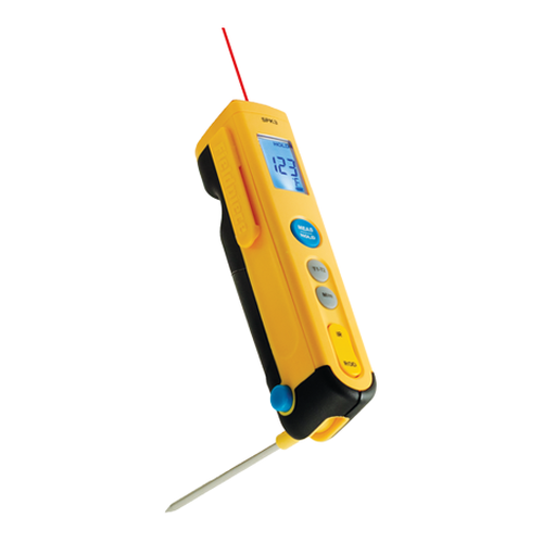 Dual-temperature thermometer, rod and infrared sensors - e-Gilius